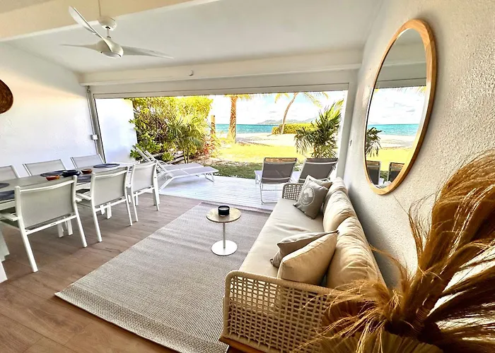 Nouveau La Caribeenne Sur La Plage Villa 2 Bedrooms 2 Baths Piscine Tennis Plage