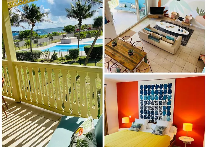 Bosecret Superbe Sur La Plage A Orient Bay Piscine New