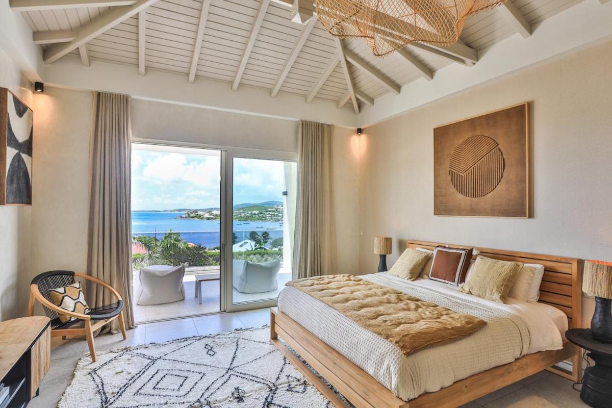 Vogue Art Luxe Sea View 5 Bedrooms Villa Saint Martin