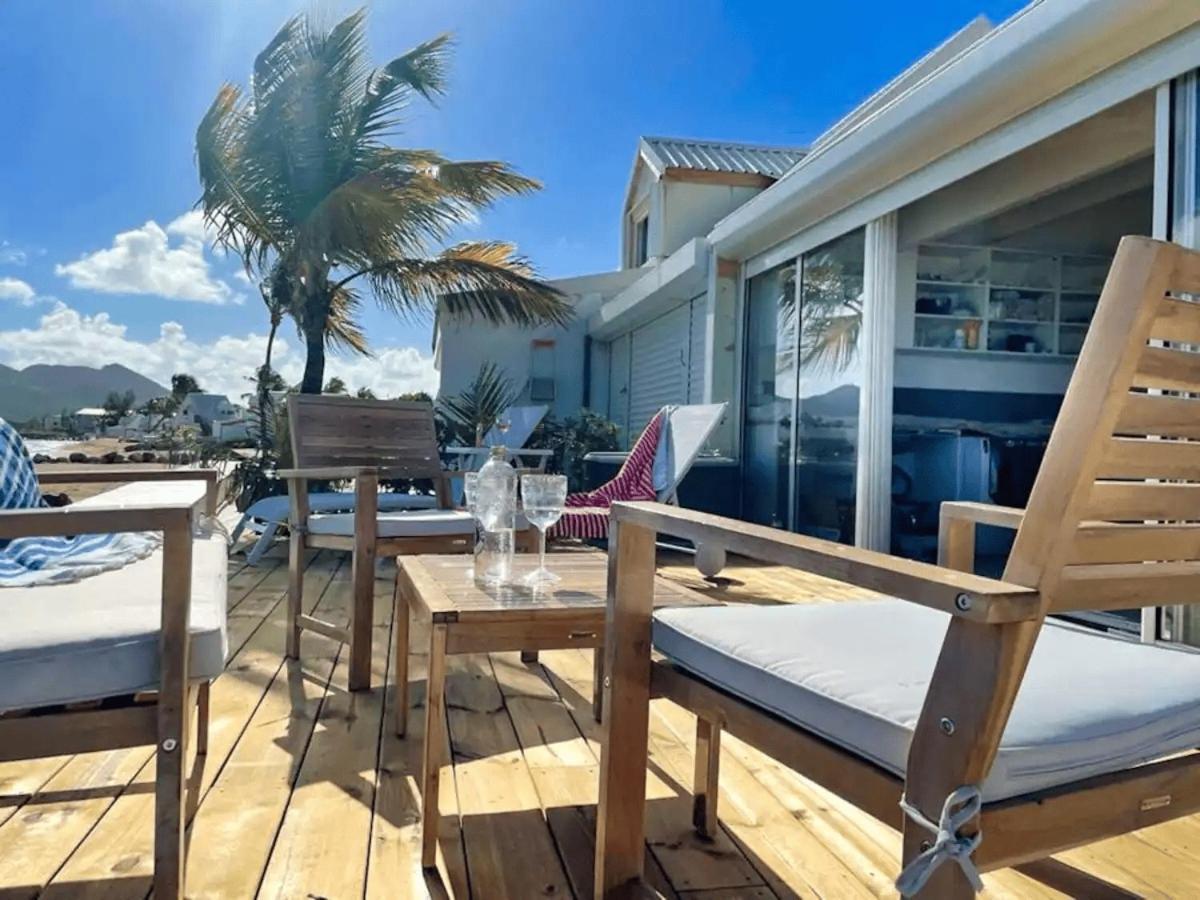 Apartment La Bleue, Les Pieds Dans L'eau Avec Piscine Saint Martin