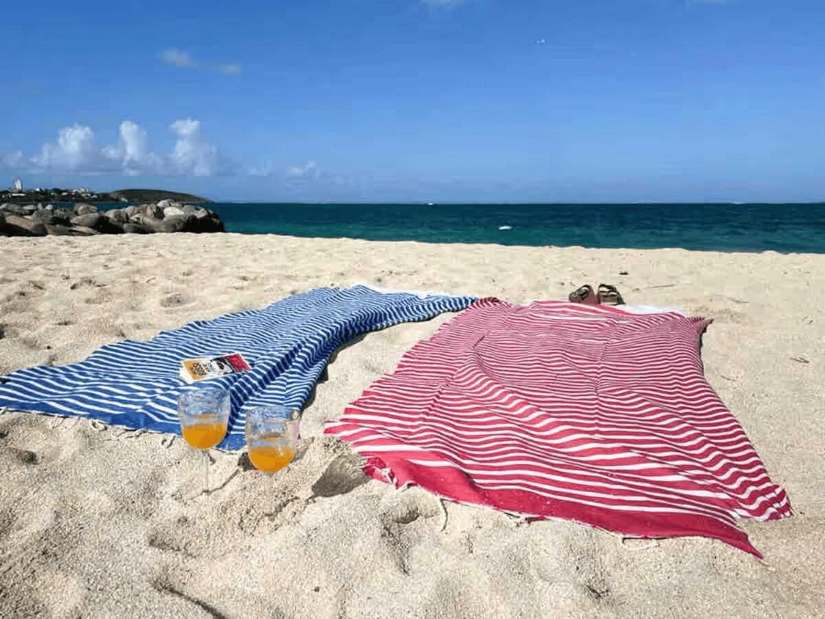 La Bleue, Les Pieds Dans L'eau Avec Piscine Saint Martin