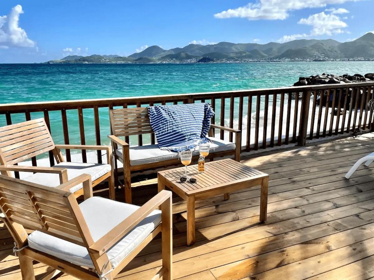 La Bleue, Les Pieds Dans L'eau Avec Piscine Apartment Saint Martin