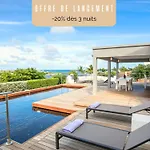 Villa With 180 Sea View Pool Petanque Gym