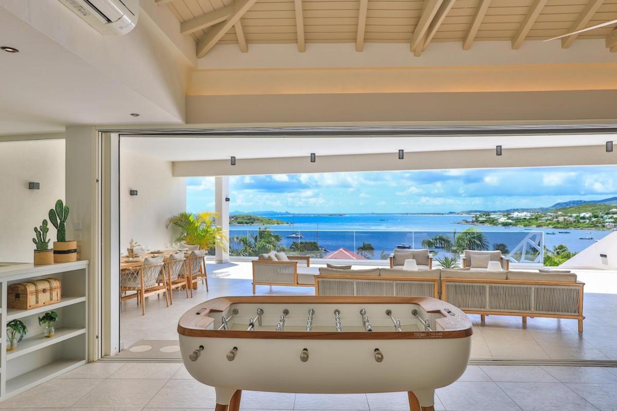 Vogue Art Luxe Sea View 5 Bedrooms Villa Saint Martin