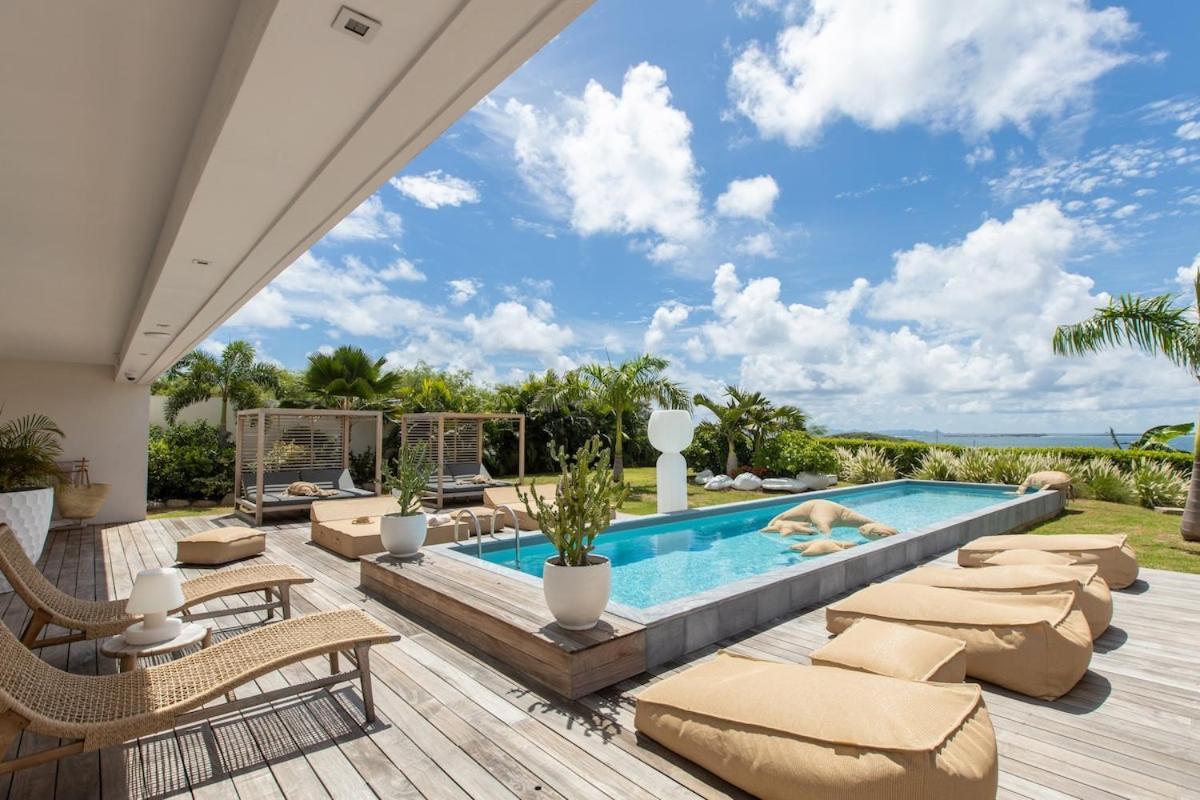 Vogue Art Luxe Sea View 5 Bedrooms Villa Saint Martin