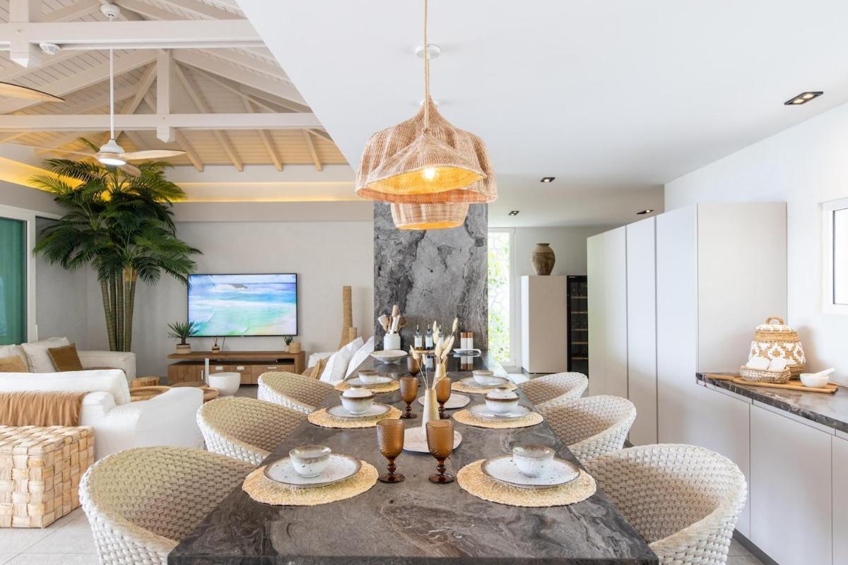Vogue Art Luxe Sea View 5 Bedrooms Villa Saint Martin