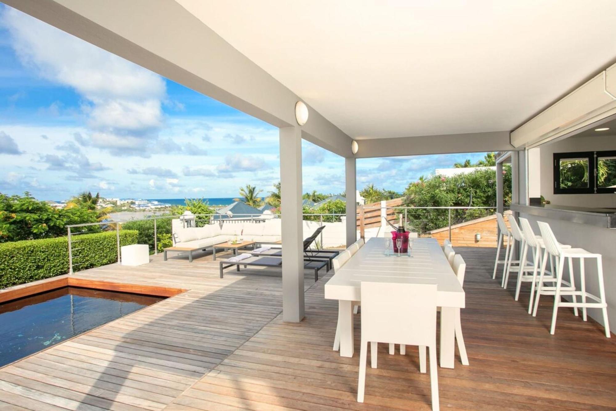 Villa With 180 Sea View Pool Petanque Gym