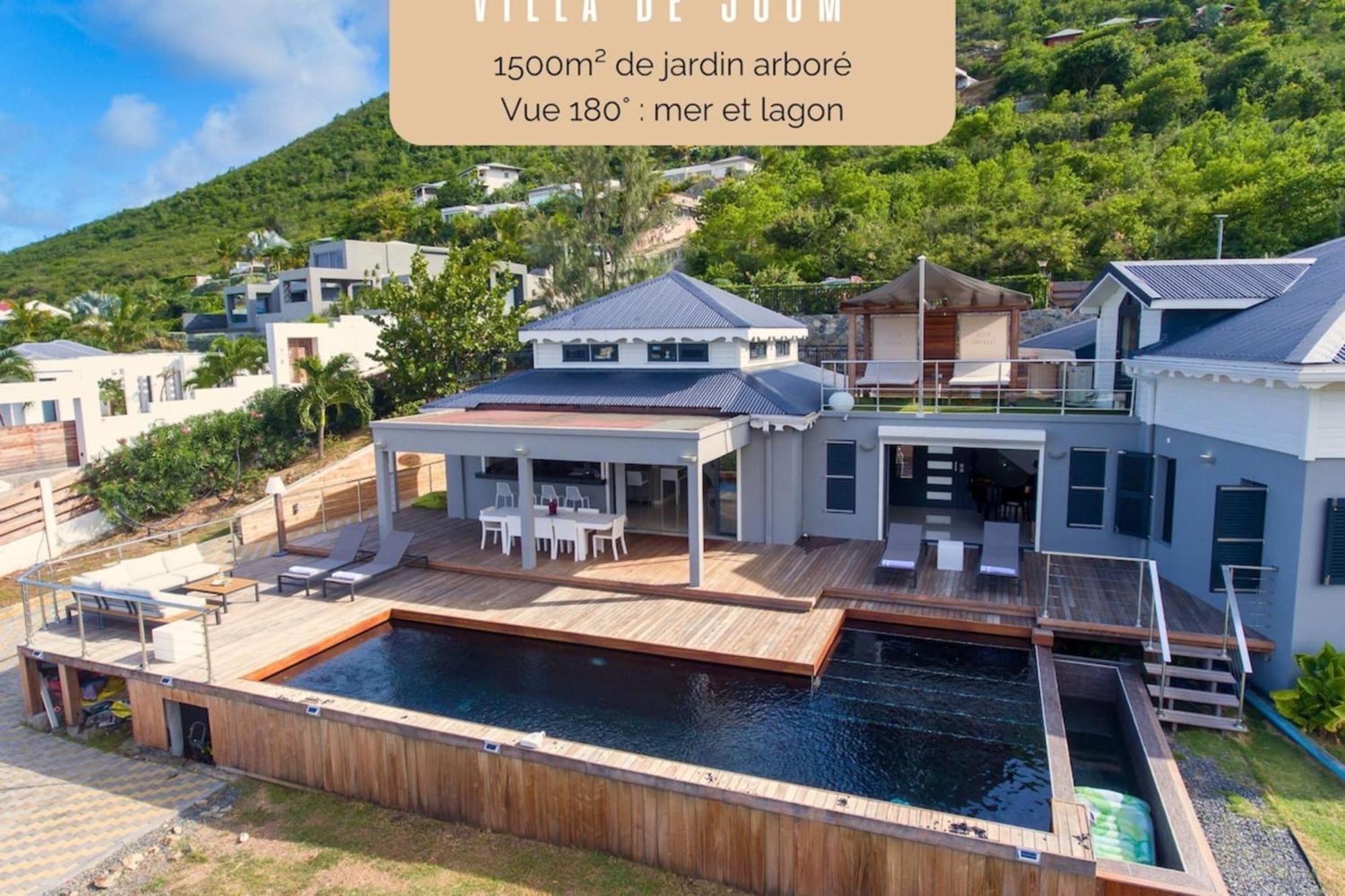 With 180 Sea View Pool Petanque Gym Villa