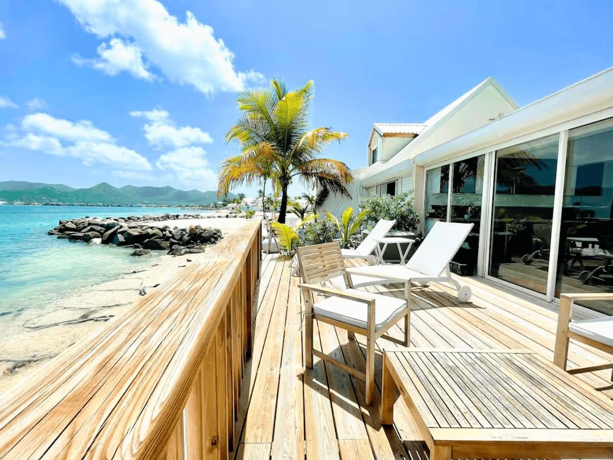 La Bleue, Les Pieds Dans L'eau Avec Piscine Apartment Saint Martin